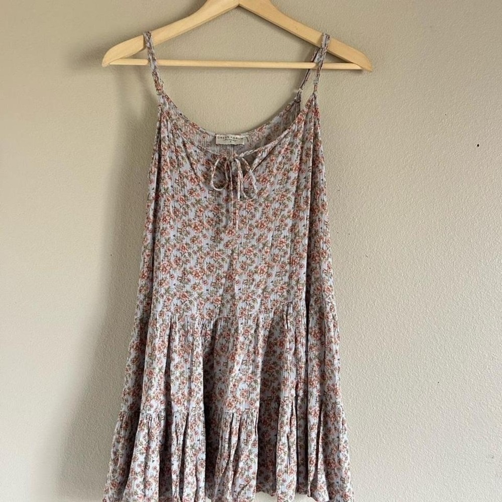 Coquette Floral Slip Dress size small T-10